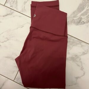 Lululemon Wunder Train High-Rise Cropped leggings